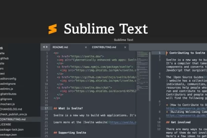 Sublime Text Alternatives